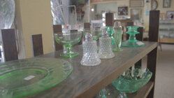 Various photos of the inventory from Village Junction Antiques.