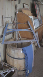 Various photos of the inventory from Village Junction Antiques.