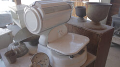 Various photos of the inventory from Village Junction Antiques.